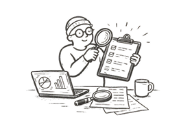 Audit and strategy illustration