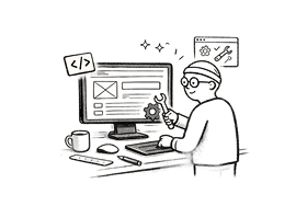 Refine and build illustration