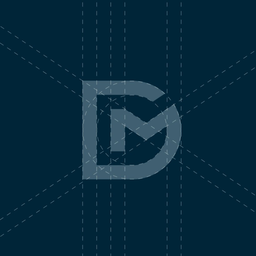Merry Days logo construction